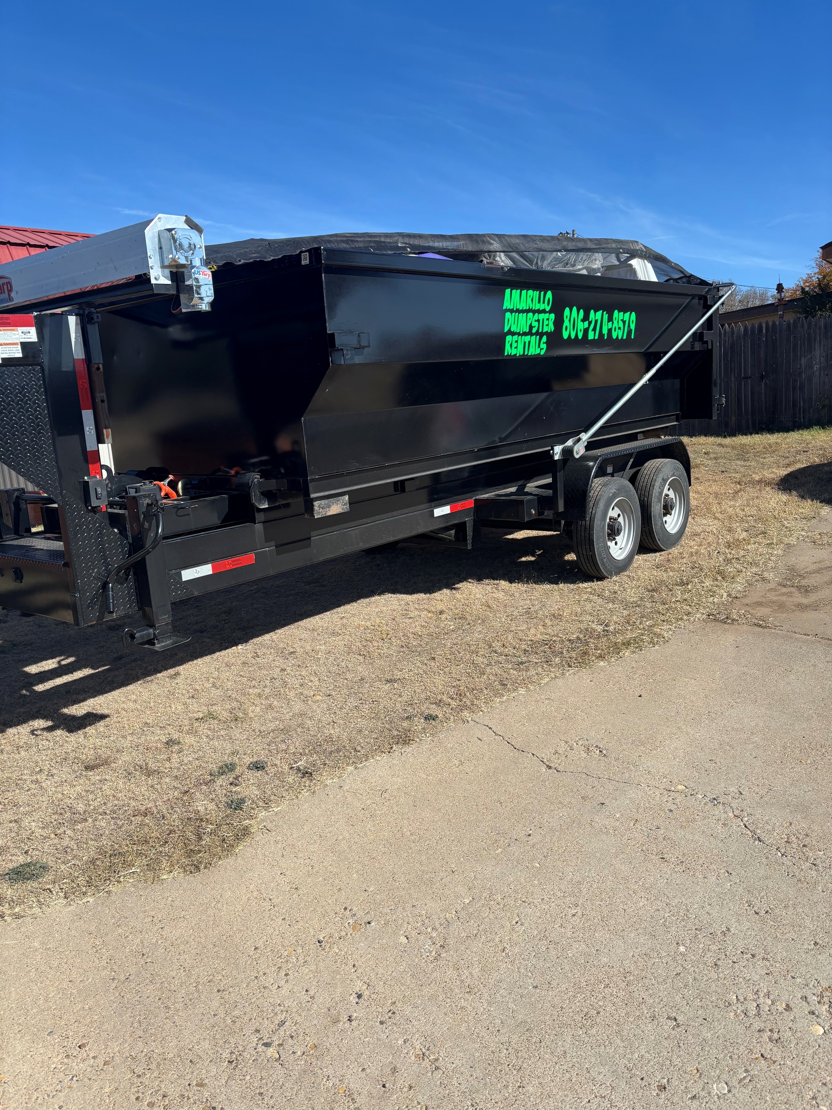 Driveway Delivery — Covered Load — Amarillo, TX