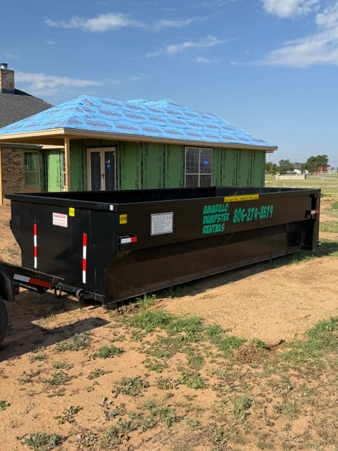 Dual Dumpster — Rural Field Delivery — Texas Panhandle