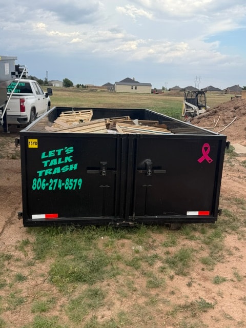 New Construction — Pallet Debris Removal — Amarillo, TX